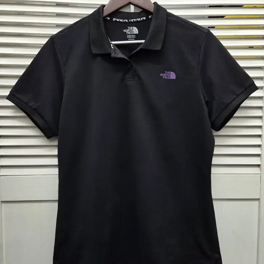 [BUNJANG] The North Face White Label Cooling Collar T-Shirt / 노스페이스 화이트라벨 냉감 카라 티셔츠