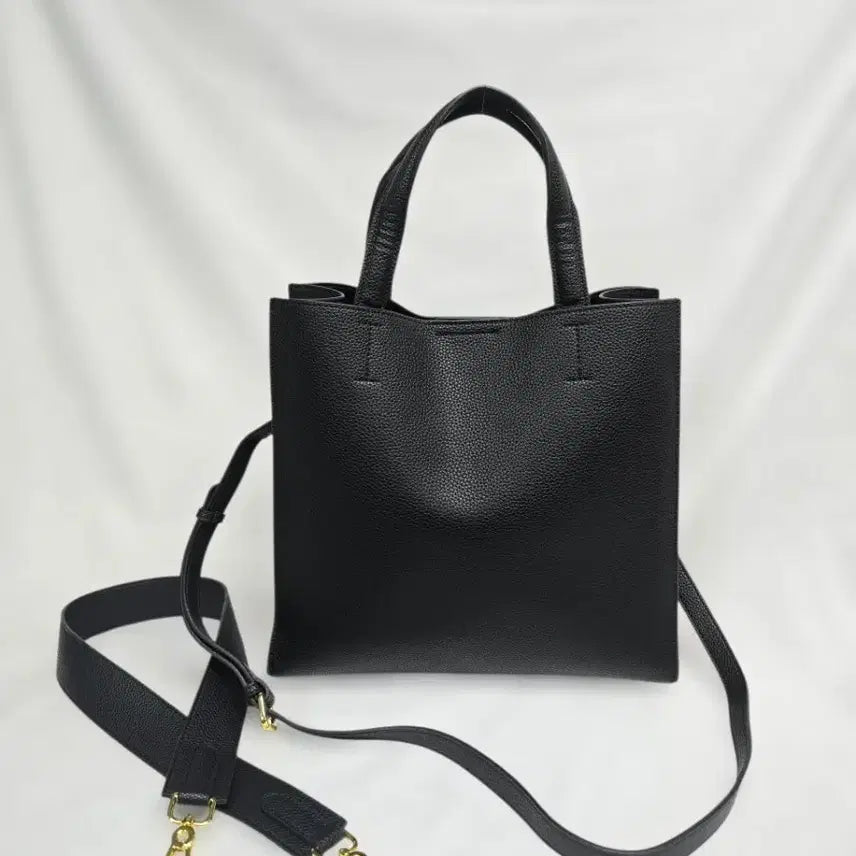 [BUNJANG] Genuine Leather Tote Cross Shoulder Bag / 여성가방 새것 토트 크로스 숄더 소가죽