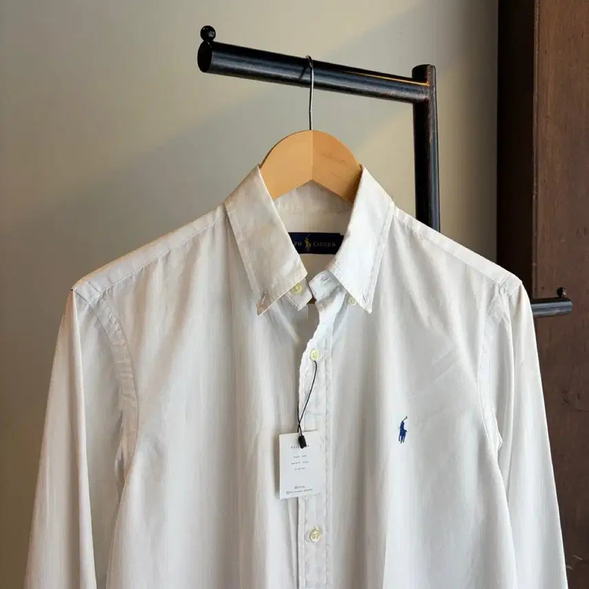 [BUNJANG] Polo Ralph Lauren White Shirt / 17566 - 폴로 랄프로렌 화이트 셔츠