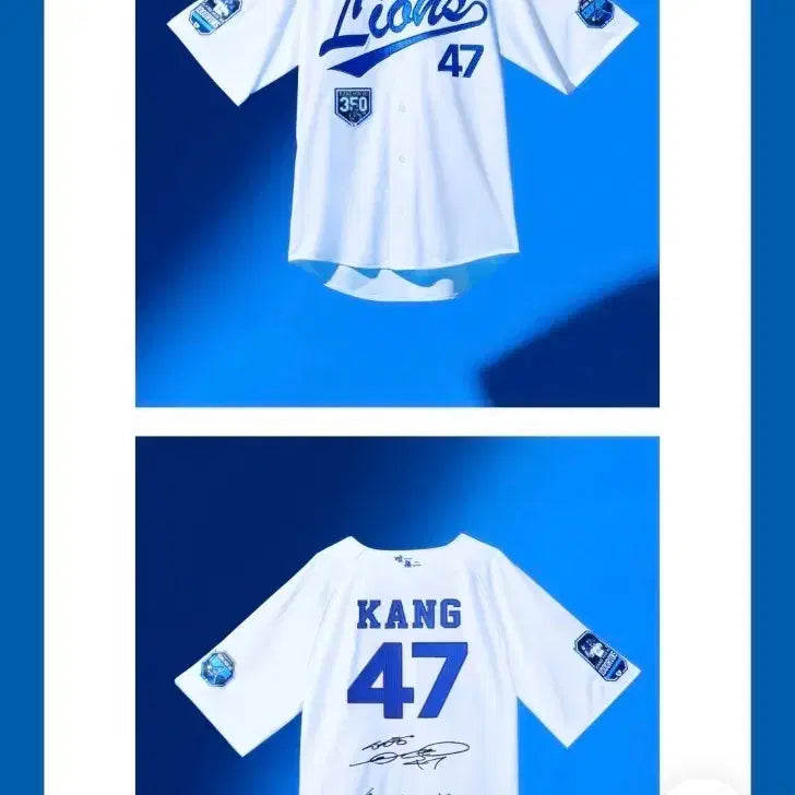 [BUNJANG] Samsung Lions Kang Min-ho Catcher Record Jersey / 삼성 라이온즈 강민호 포수신기록 유니폼