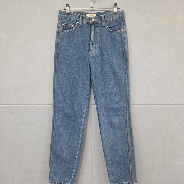 [BUNJANG] YOUTH Medium Blue Washed Denim Pants / YOUTH 유스 미디엄 블루 워싱 데님 팬츠