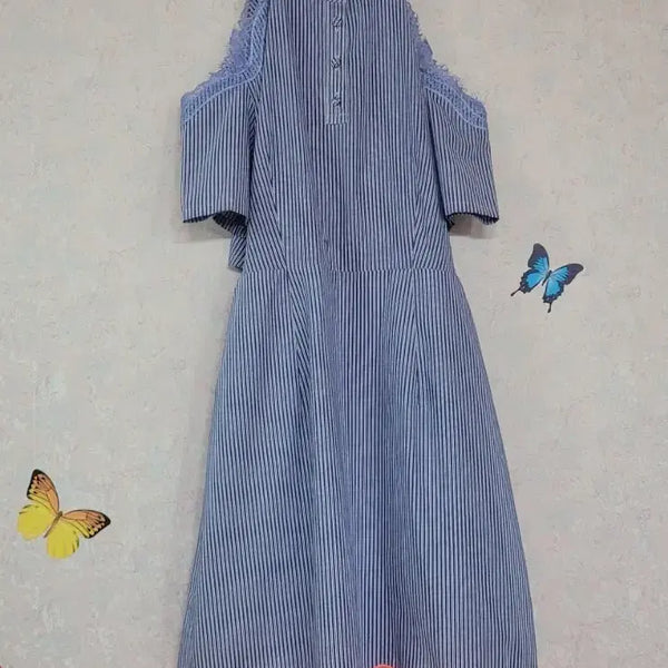 [BUNJANG] SJYP Lace Panel Dress / SJYP 레이스배색 원피스
