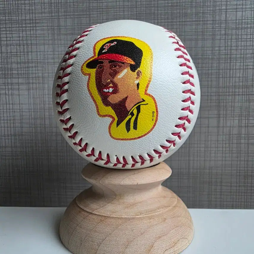 [BUNJANG] LG Twins Kim Tae-won Caricature Signed Baseball / 김태원 케리커처 포토볼 인쇄 싸인볼 야구공 엘지트윈스 lg트윈스