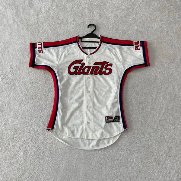 [BUNJANG] Lotte Giants 1984 Championship Baseball Jersey (Size 90, No Name) / [90] 롯데자이언츠 1984 챔피언 우승 노마킹 유니폼