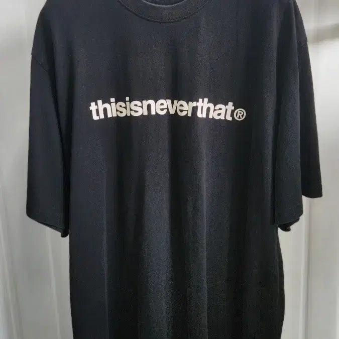 [BUNJANG] Thisisneverthat T Logo Black T-Shirt XL / 디스이즈네버댓 T로고 블랙 반팔티 XL