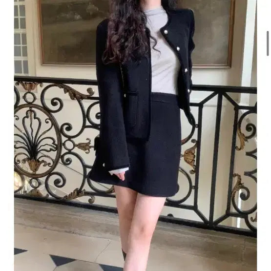 [BUNJANG] Fineh Tweed Skirt / 피네 트위드 스커트 fineh