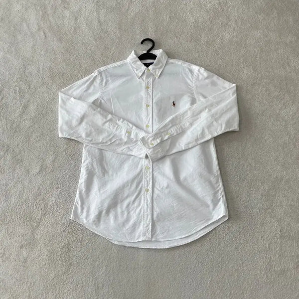 [BUNJANG] Polo Ralph Lauren Classic Fit Oxford Long Sleeve Shirt White Men's M / M 폴로 클래식핏 옥스포드 긴팔셔츠