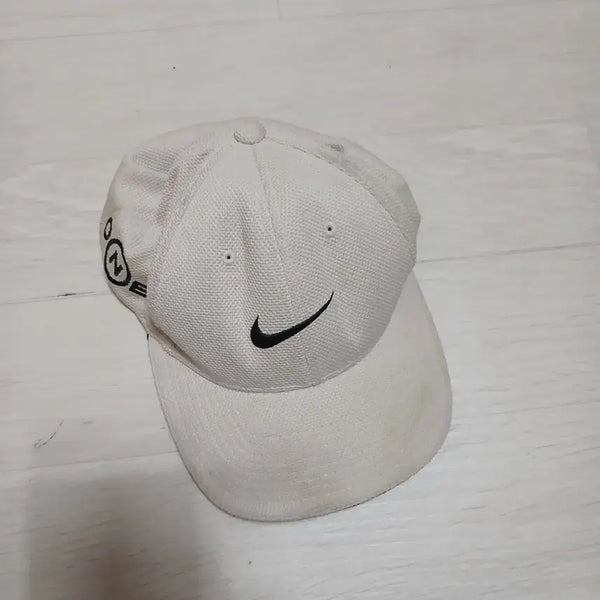 [BUNJANG] Nike Golf Men's M Beige Swoosh ONE Logo Hat / 나이키골프 모자 남성M