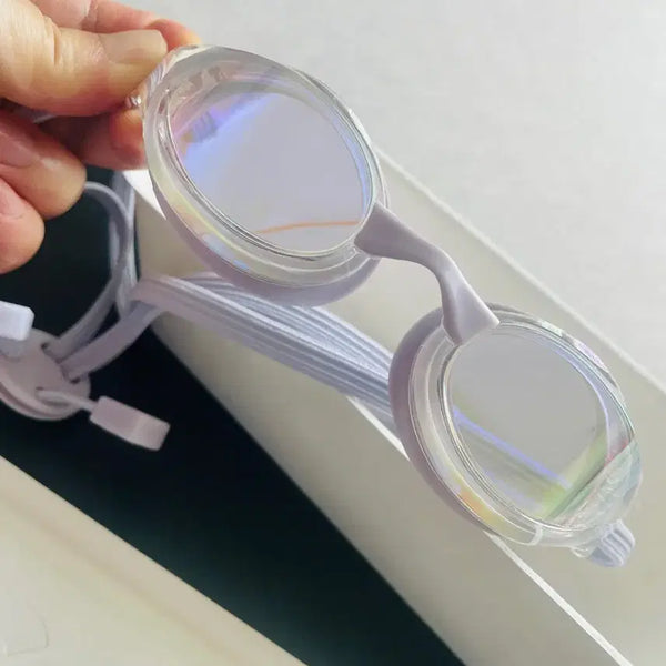 [BUNJANG] HUG Dalisung Swimming Goggles Lilac / 후그달리수경