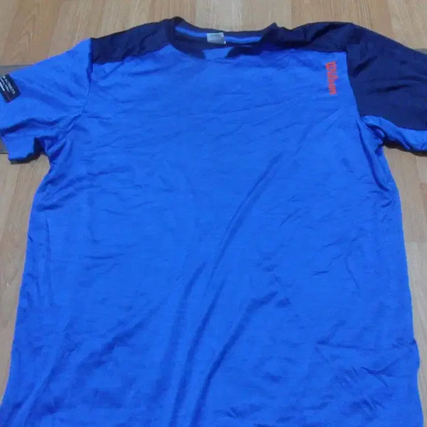 [BUNJANG] Wilson Men's Round Neck Short Sleeve T-Shirt - Tennis & Athletic Wear / 6천원구제 윌슨 남성 반팔 라운드 티셔츠 테니스복 운동복 4
