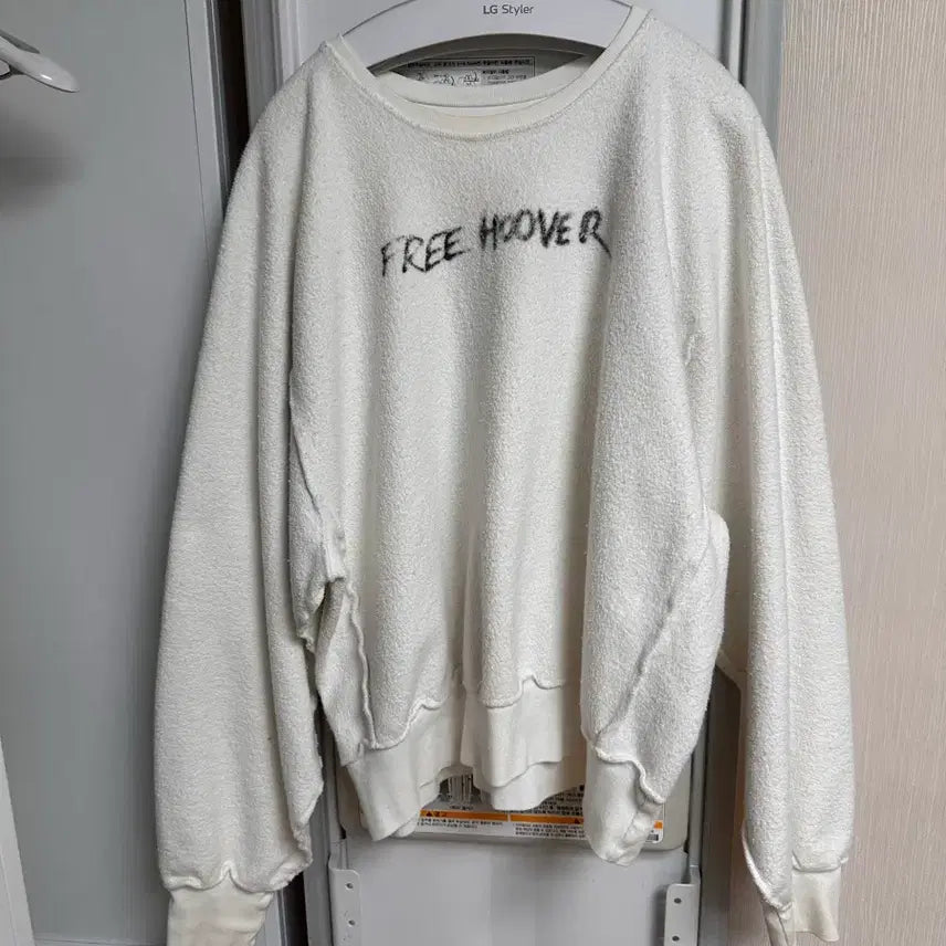 [BUNJANG] Kanye West Free Hoover Crewneck / 칸예 웨스트 프리후버 크루넥
