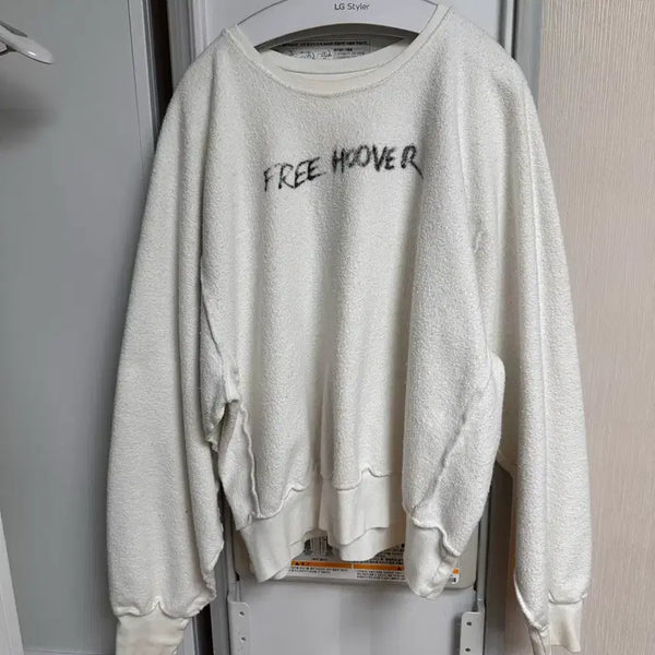 [BUNJANG] Kanye West Free Hoover Crewneck / 칸예 웨스트 프리후버 크루넥