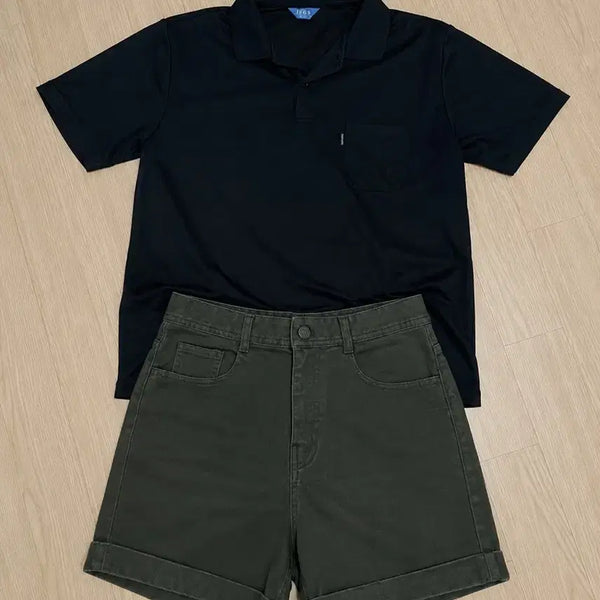 [BUNJANG] Women's Short Sleeve Shorts Set / 여성 반팔 반바지 세트