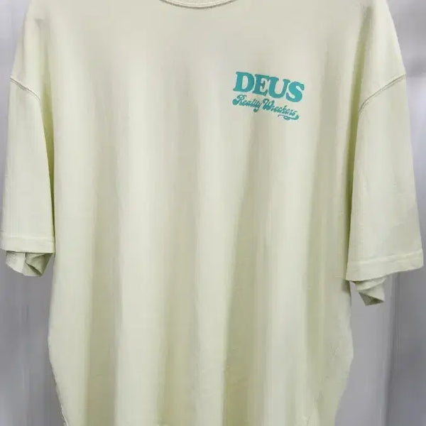 [BUNJANG] Deus Records Wreckoning Short Sleeve Tee - Size M / 데우스 레코드 Wreckoning Ss Tee M사이즈 반팔티