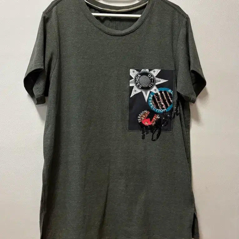 [BUNJANG] VOV Half Sleeve T-Shirt / 보브 반팔 티셔츠