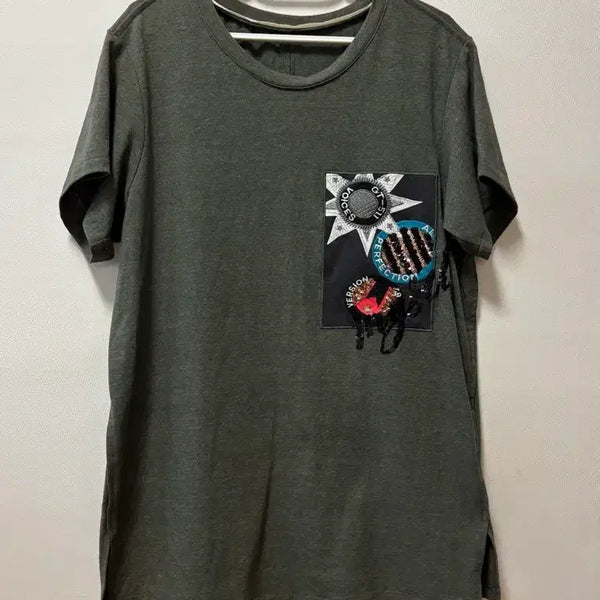 [BUNJANG] VOV Half Sleeve T-Shirt / 보브 반팔 티셔츠