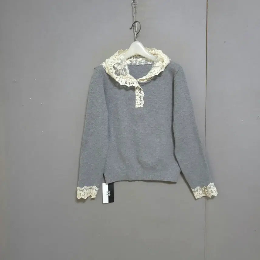 [BUNJANG] Lace Point Knit F / 레이스포인트 이쁜 니트 F   n7317  미착용제품