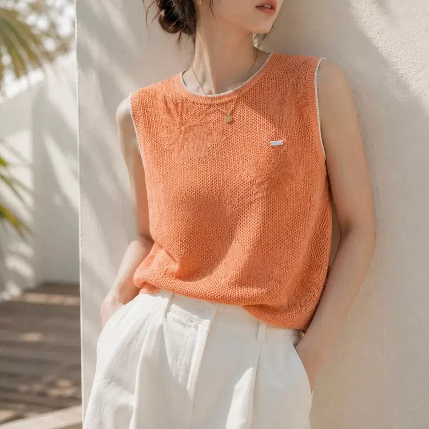 [BUNJANG] Crocodile Women's Vest / 크로커다일 조끼 (55)