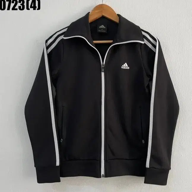 [BUNJANG] Adidas 3-Stripes Track Top Jersey Black XS / 아디다스 삼선 트랙탑 져지 검정 XS 0723