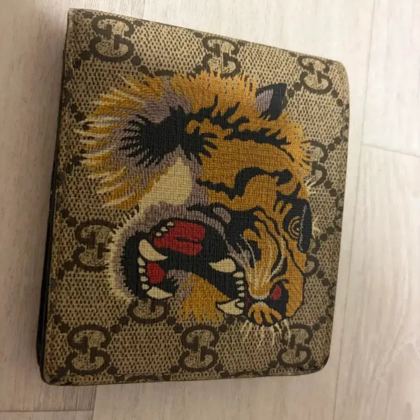 [BUNJANG] Gucci Tiger Bi-Fold Wallet / 구찌 타이거 반지갑