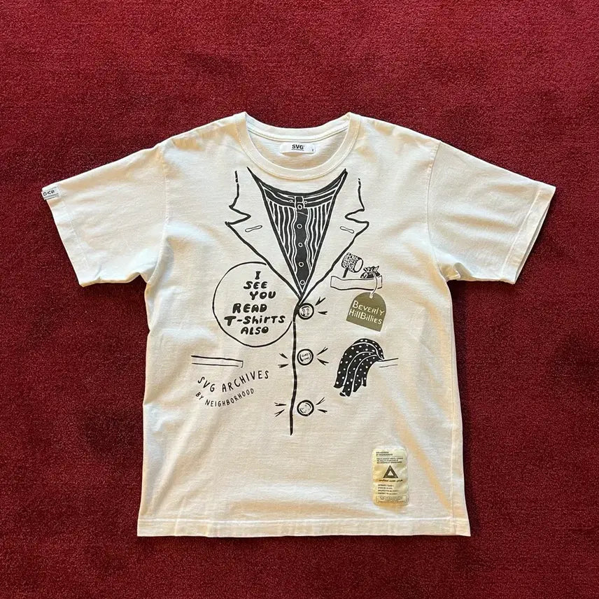 [BUNJANG] Neighborhood SVG T-Shirt / 네이버후드 svg 반팔티