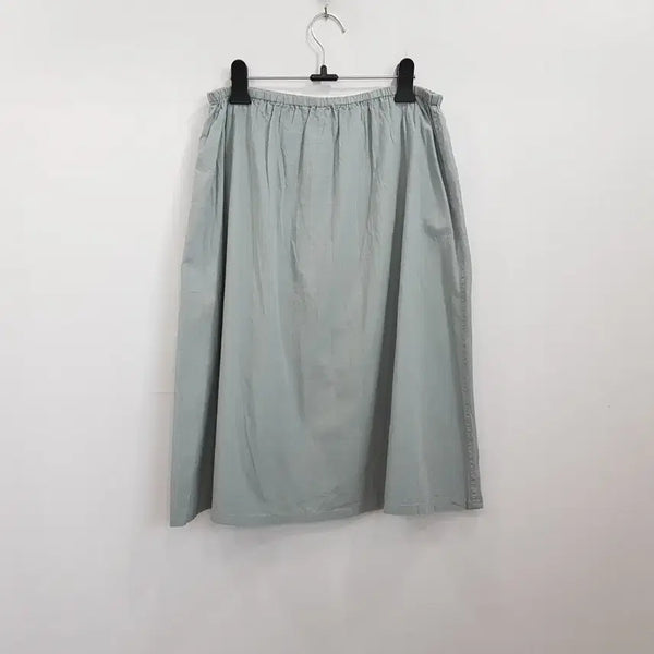 [BUNJANG] Muji Layered Midi Skirt (Womens M-L) / 무인양품 밴딩 레이어드 속치마 미디 스커트 여M-L R591