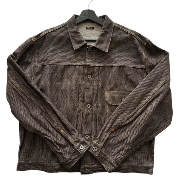 [BUNJANG] Capital Century Denim 1st Gen Jacket Brown Size 5 / 캐피탈 센츄리 데님 1세대 자켓 N5S 브라운 5