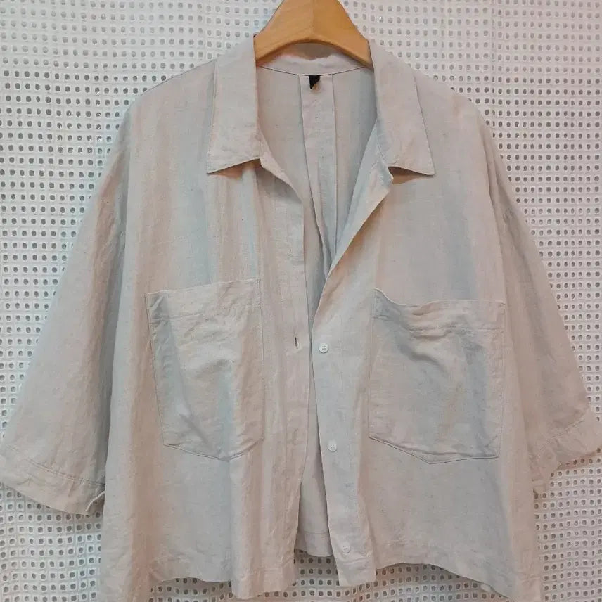 [BUNJANG] SARA Beige Shirt / SARA 셔츠 베이지 free