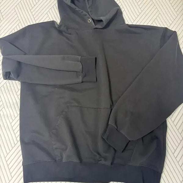 [BUNJANG] Musinsa Standard Black Hoodie XL / 무탠다드 검정 후드티 XL
