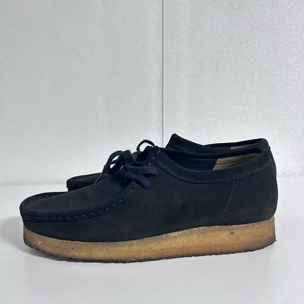 [BUNJANG] Clarks Wallabee Black Suede UK 7 / 클락스 왈라비 블랙 스웨이드 (uk7)