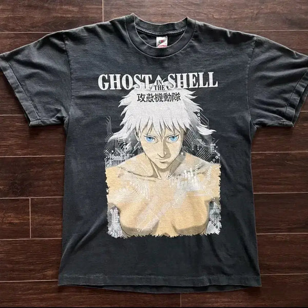 [BUNJANG] Ghost in the Shell Motoko Bootleg T-Shirt XL / [XL] 공각기동대 모토코 부트렉 티셔츠