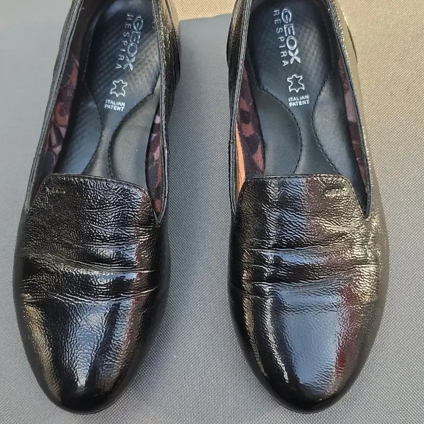 [BUNJANG] Geox Enamel Women's Loafers Size 36 / 제옥스 에나멜 여성 로퍼36