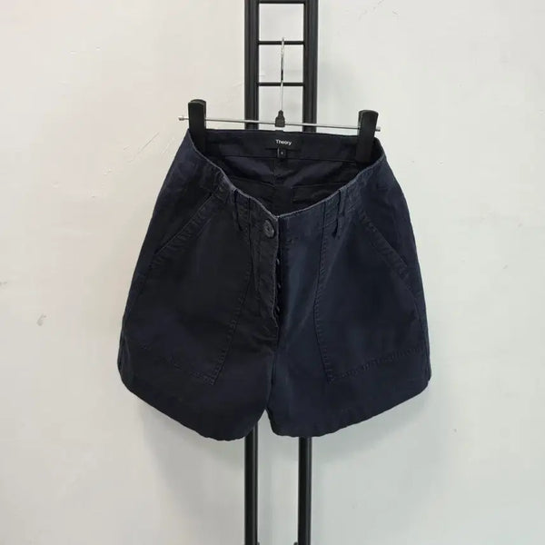 [BUNJANG] Theory Navy Shorts / 정품 Theory 띠어리 네이비 반바지