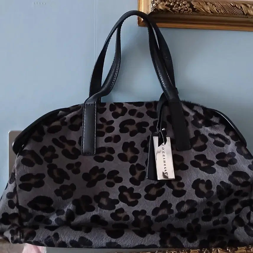 [BUNJANG] Coccinelle Leopard Pattern Shoulder Bag / 코치넬레 레오파드 패턴 숄더백