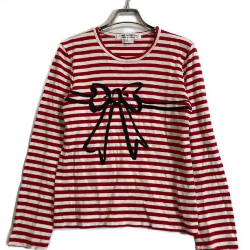 [BUNJANG] Comme des Garçons Stripe Long Sleeve / 꼼데가르송 스트라이프 롱슬리브