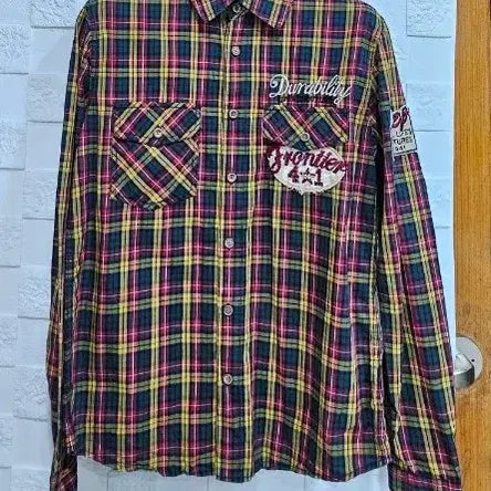 [BUNJANG] JEEP Checked Pocket Shirt M / 지프 JEEP 체크 포켓 셔츠 M
