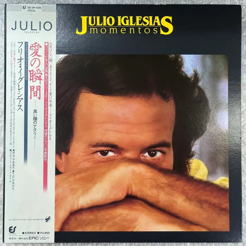 [BUNJANG] Julio Iglesias Momentos LP / Julio Iglesias / Momentos 엘피