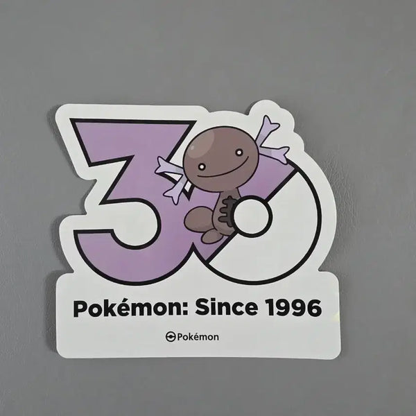 [BUNJANG] Pokemon 30th Anniversary Paldean Wooper Logo Sticker / 포켓몬 30주년 로고 스티커 팔데아 우파