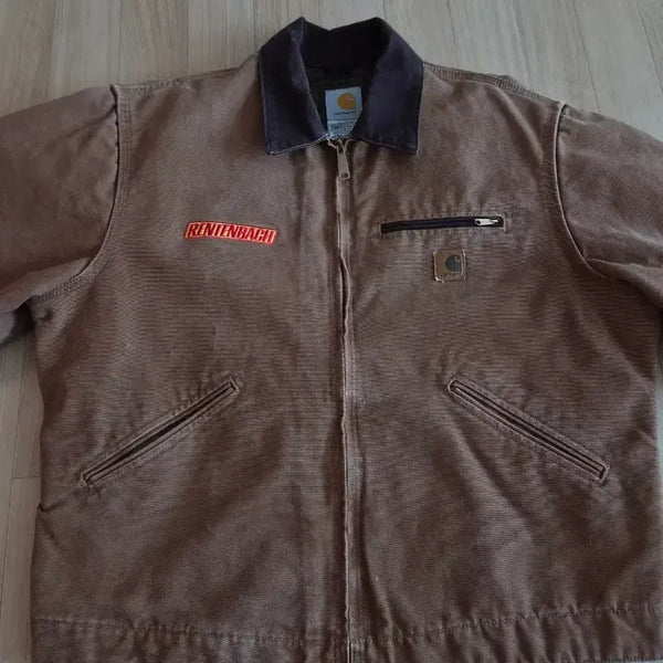 [BUNJANG] Carhartt Vintage Detroit Jacket J97 Brown / [L] 칼하트 빈티지 디트로이트 j97 brn 상태좋음