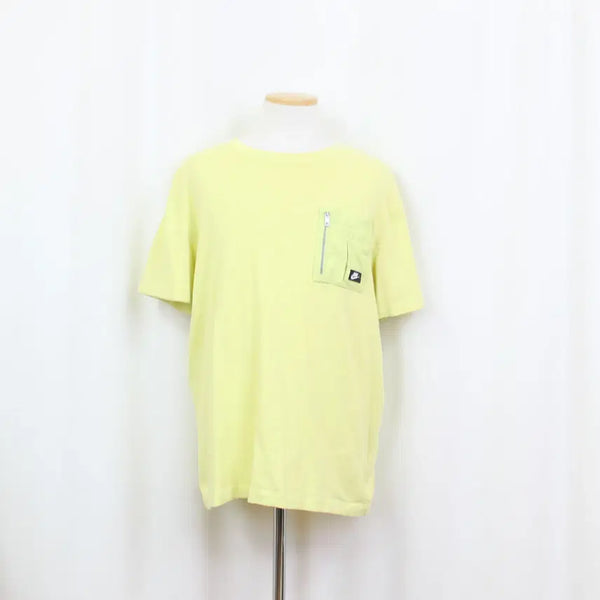 [BUNJANG] Nike Men's 100% Cotton Neon Yellow Round Neck Short Sleeve T-Shirt (XL) / [정품] 나이키 남성 라운드 반팔 티셔츠 (XL) 상상샵