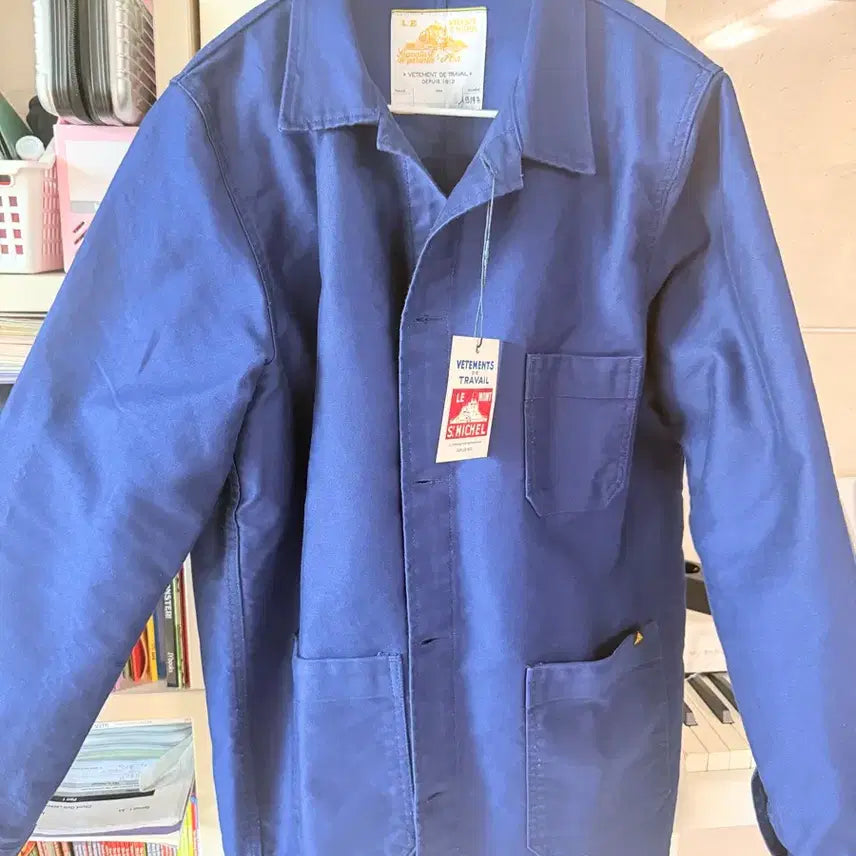 [BUNJANG] Le Mont Saint Michel Moleskin Work Jacket Size 48 / 르몽생미셸 몰스킨 워크자켓 48사이즈 새제품