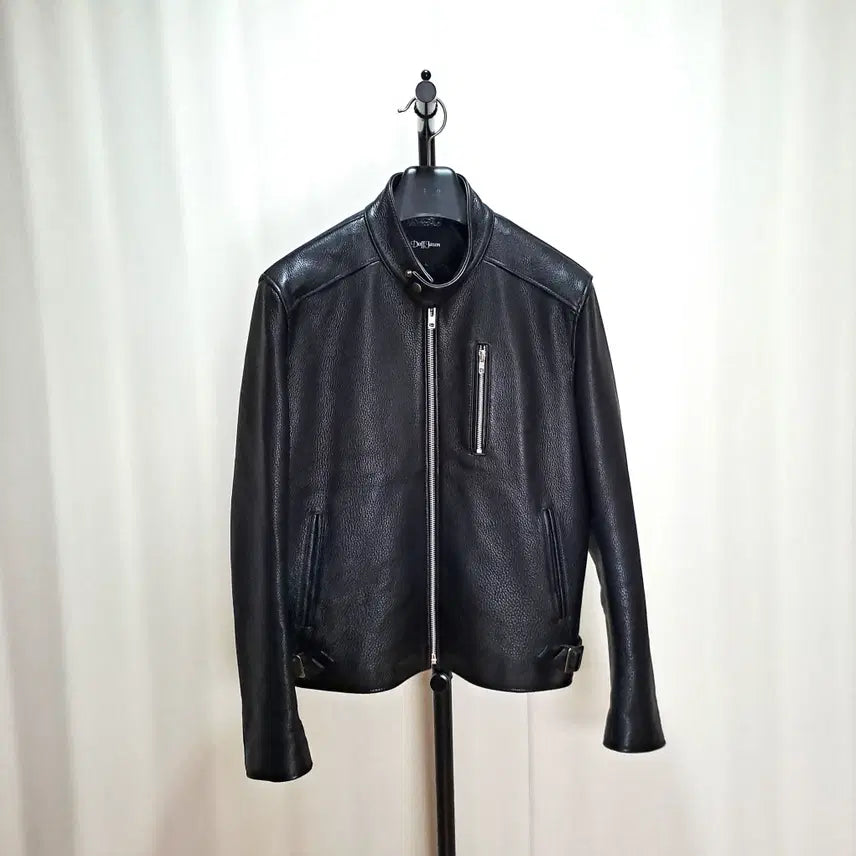 [BUNJANG] Dope Jason China Collar Cowhide Jacket L / (택포) 도프제이슨 차이나카라 카우하이드 자켓 L C214