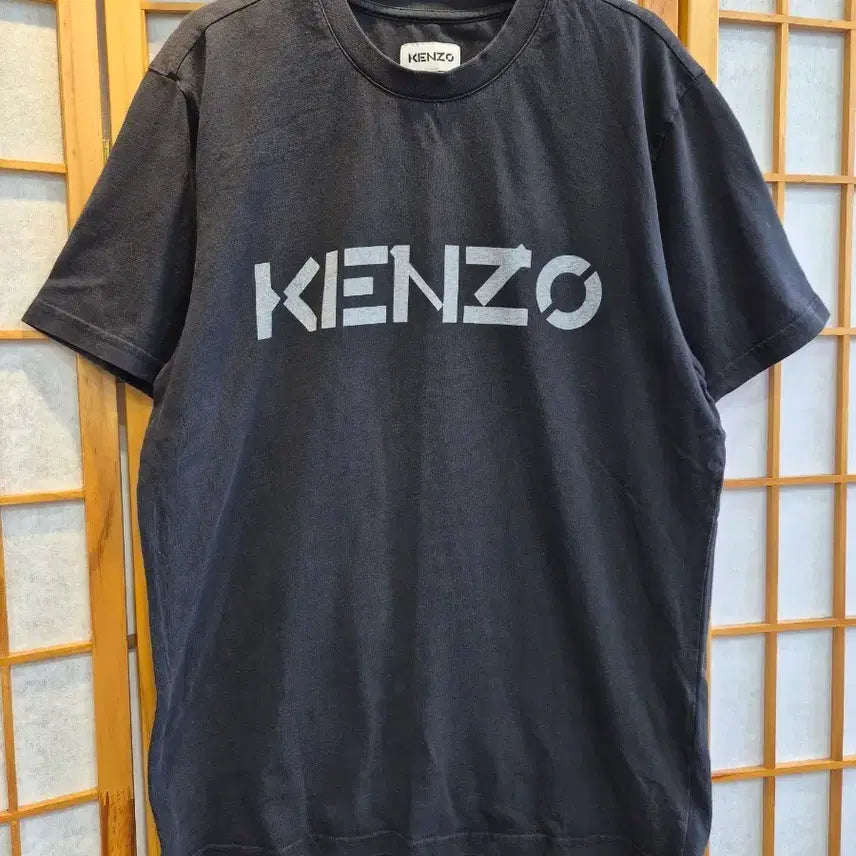 [BUNJANG] Kenzo Logo T-Shirt Black L / 겐조 반팔티 블랙 L