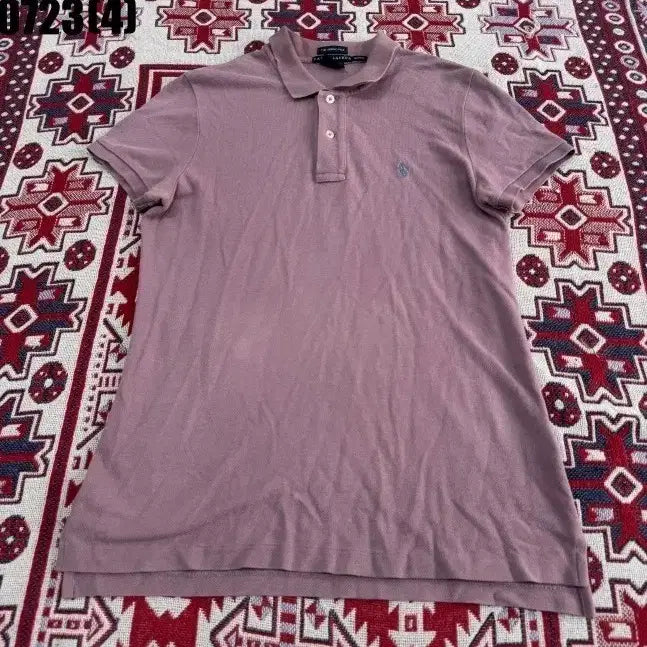 [BUNJANG] Polo Ralph Lauren Pink Short Sleeve Polo Shirt L / 폴로 랄프로렌 반팔 카라티 핑크 L 0723