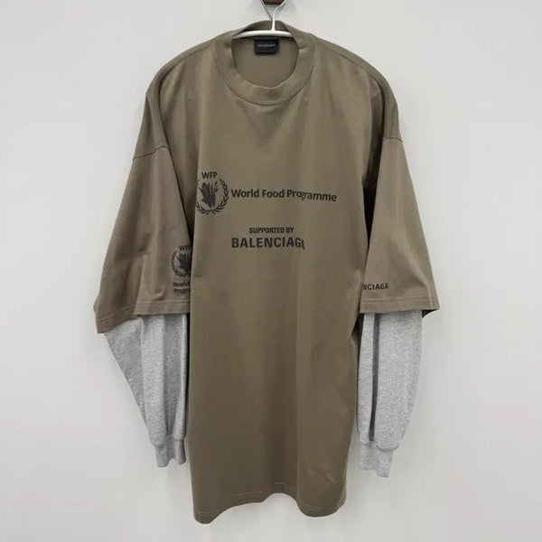 [BUNJANG] Balenciaga WFP Long Sleeve T-Shirt / 발렌시아가 WFP 롱슬리브
