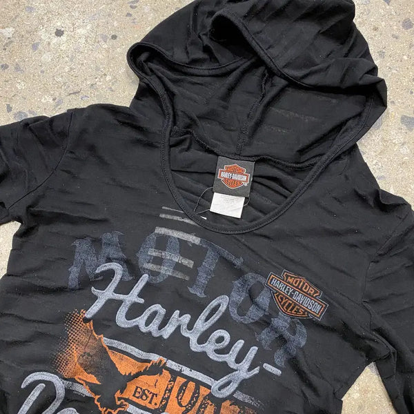 [BUNJANG] Harley-Davidson Hoodie (Woman M) / 할리 데이비슨 후드 (Woman M)/[H1199]