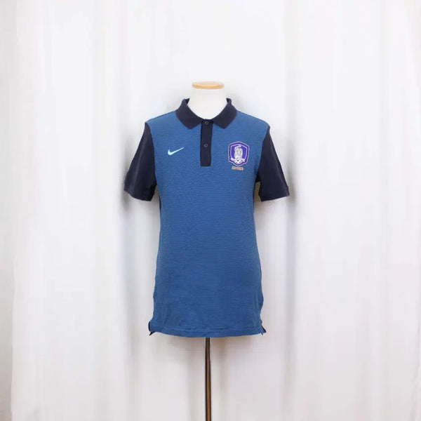 [BUNJANG] Nike Men's KFA Round Neck Short Sleeve T-Shirt (Size M, Royal Blue, 100% Cotton) / [정품] 나이키 남성 KFA 라운드 반팔 티셔츠 (M) 상상샵