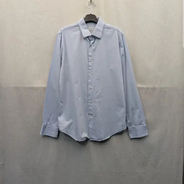 [BUNJANG] TIME Men's Light Blue Shirt / TIME 타임 남성 하늘색 셔츠340.