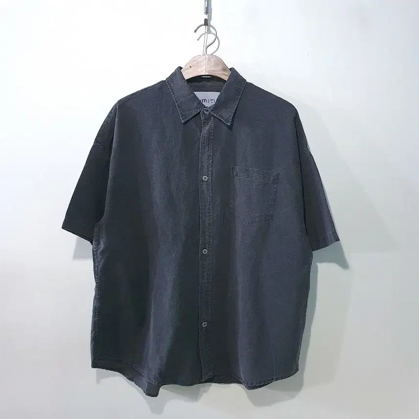 [BUNJANG] Fade Pigment Short Sleeve Shirt / SS신상) 페이드 피그먼트 반팔셔츠 4color M,L