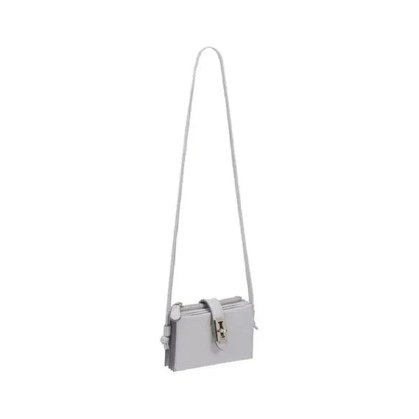 [BUNJANG] BUNQ MacPie Easy Way Accordion Card Wallet - Silver Moon Grey / 분크 맥파이 이지웨이 아코디언 카드지갑 실버문그레이
